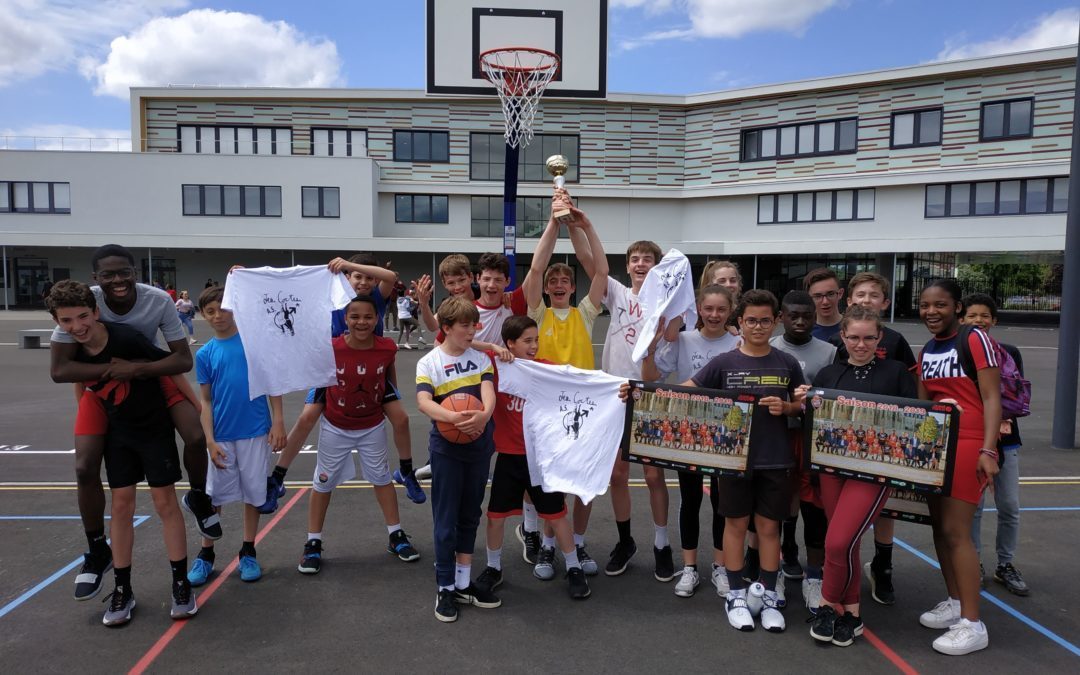 Tournoi de l’AS Basket qui a inauguré le plateau sportif! Bravo à tous!