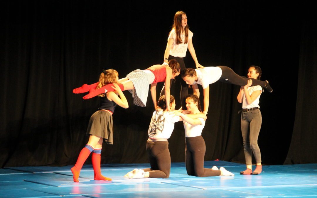 Acrogym fête du collège