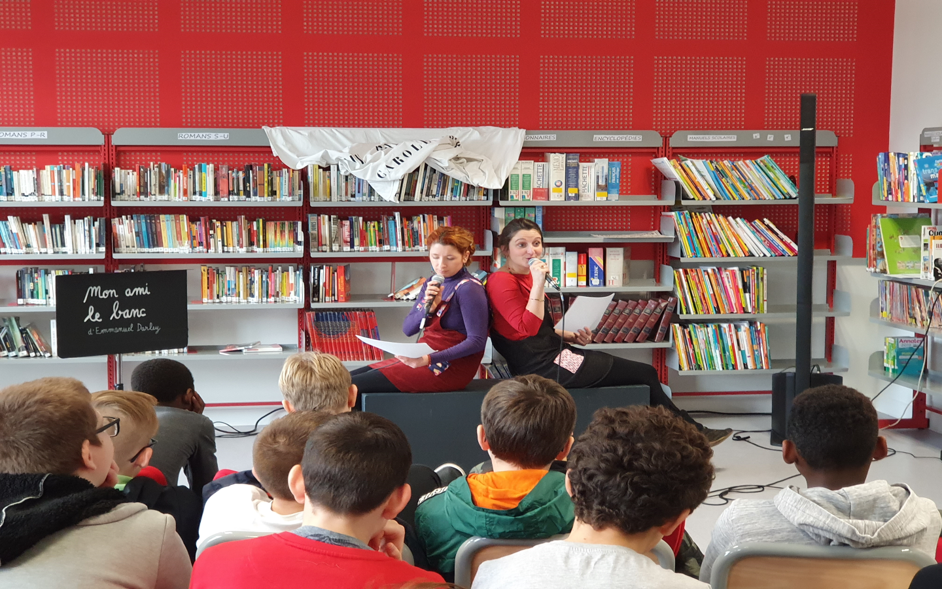 Lecture-spectacle de « Sur la pointe des pieds face au monde »