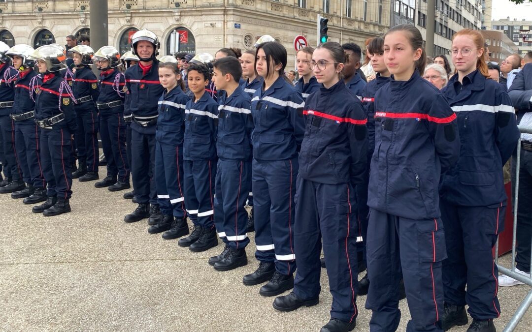 Cadets de la Sécurité et commémorations du 8 mai 1945