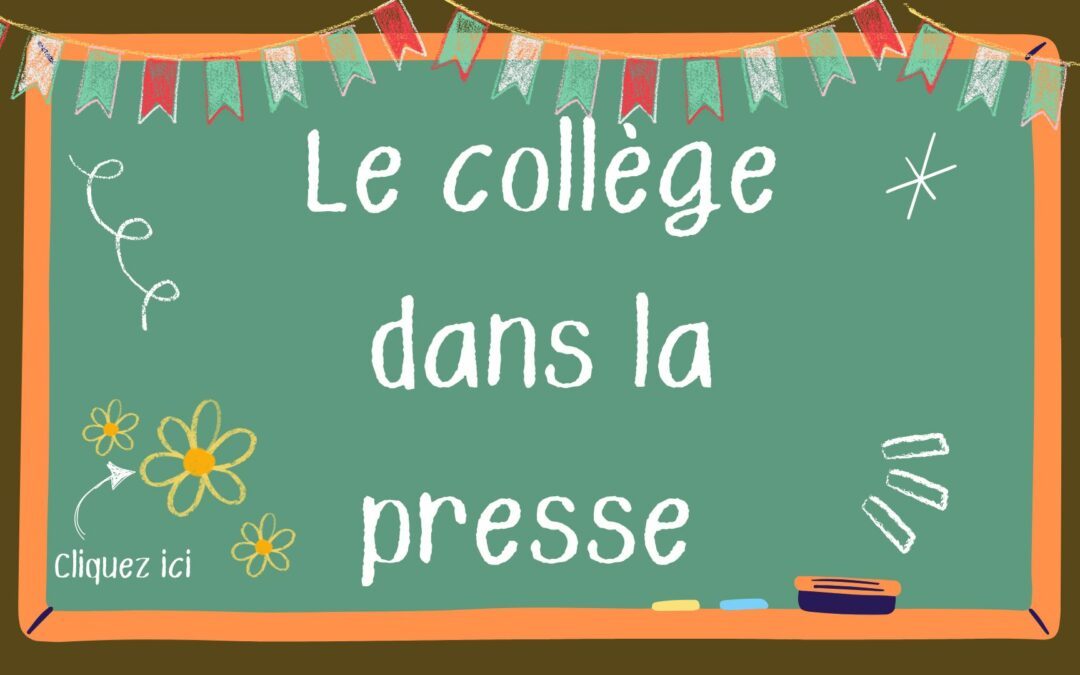 Le collège Jean Cocteau dans la presse