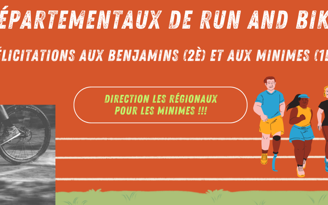 Départementaux Run and Bike